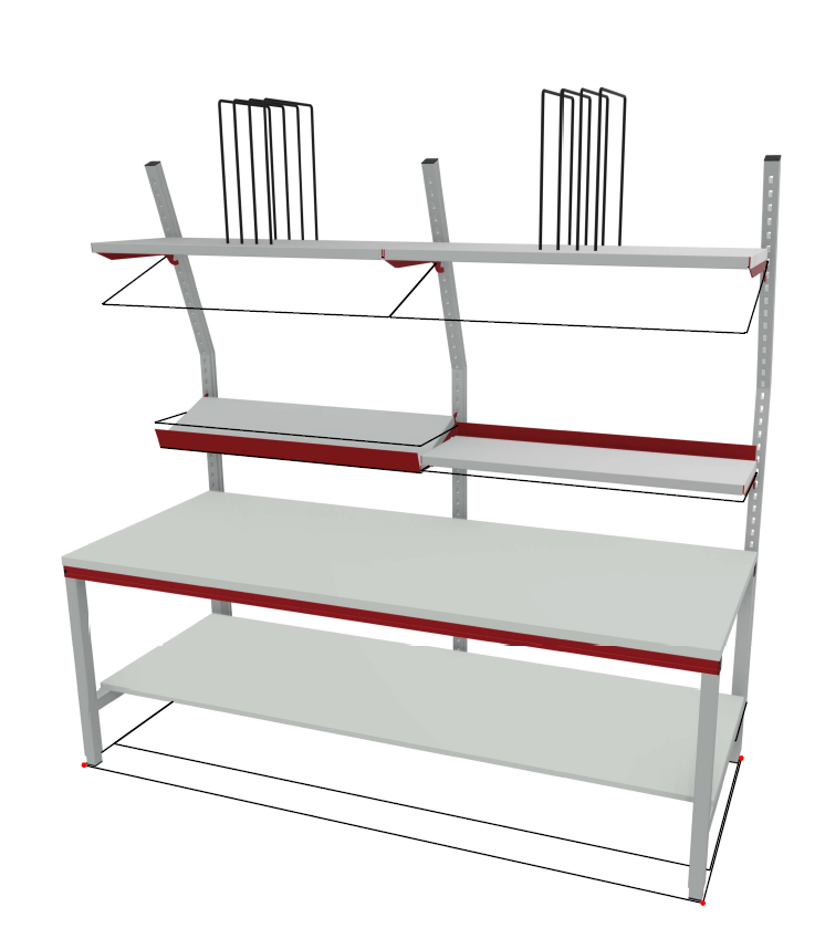 System Flex Fachteiler offen